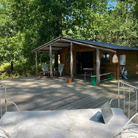 营地 Cosy Tinny House Avec Beignoire In The Forest Et Toilette Seche *